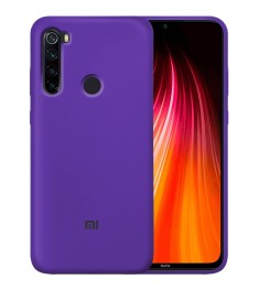 Силикон Original 360 Case Logo Xiaomi Redmi Note 8T (Фиолетовый)