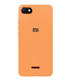 Силикон Junket Case Xiaomi Redmi 6a (Оранжевый)