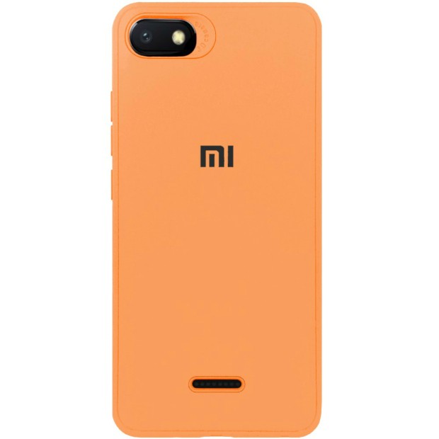 Силиконовый чехол Junket Case Xiaomi Redmi 6a (Оранжевый)