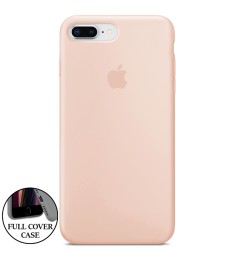 Силикон Original Round Case Apple iPhone 7 Plus / 8 Plus (08) Pink Sand