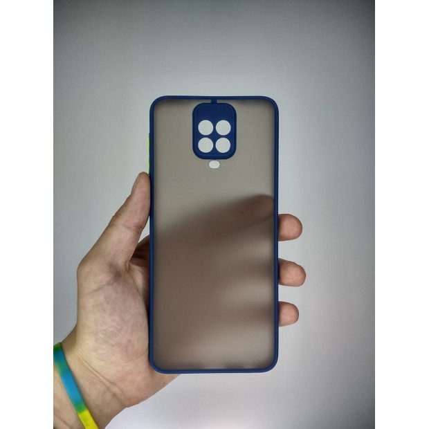 Накладка Totu Gingle Series Xiaomi Redmi Note 9S / Note 9 Pro / Note 9 Pro Max (Тёмно-синий)