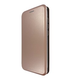 Чехол-книжка Оригинал Samsung J1 (2016) J120 (Розовое-золото)