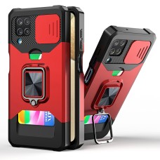 Бронь-чехол Protective Armor Case Samsung Galaxy A22 (2021) (Красный)
