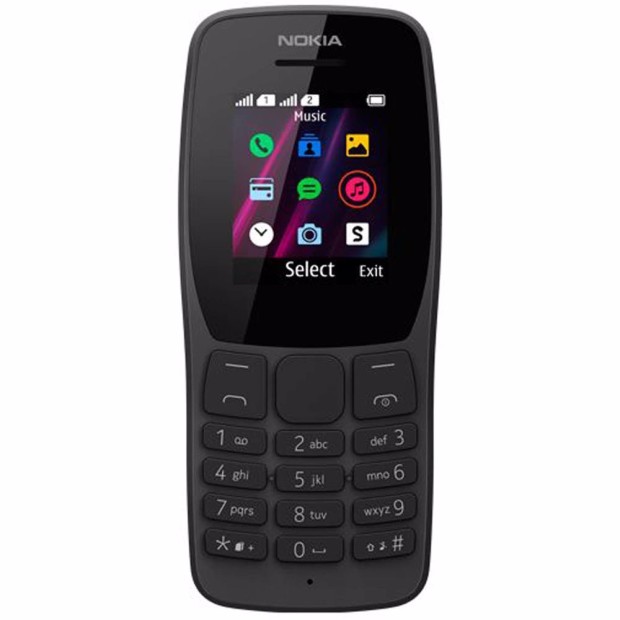 Мобильный телефон Nokia 110 Dual Sim (2019) (Black)