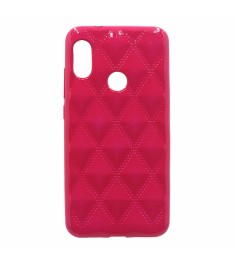 Силиконовый чехол Baseus Rhombus Case Xiaomi Redmi Note 5 / Note 5 Pro (Pink)