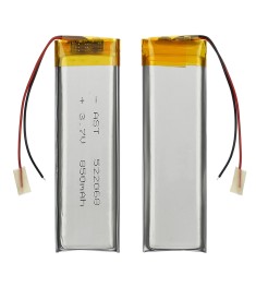 Аккумулятор 522068 универсальный с контроллером, 5,5 х 20 х 65 мм (800 mAh)/ для..