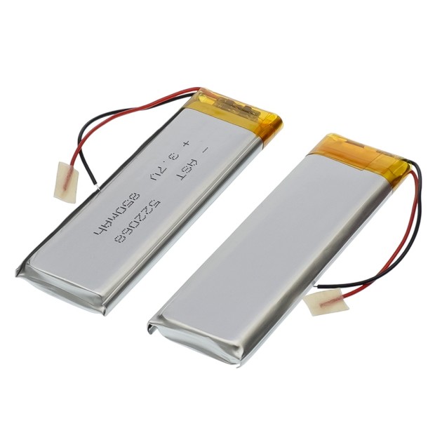 Аккумулятор 522068 универсальный с контроллером, 5,5 х 20 х 65 мм (800 mAh)/ для TWS наушников, GPS, Bluetooth колонок