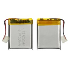 Аккумулятор 503035 универсальный с контроллером, 5 х 30 х 35 мм (500 mAh)/ для TWS наушников, GPS, MP3 плееров