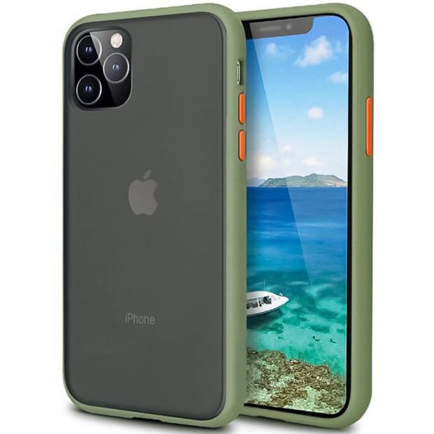 Накладка Totu Gingle Series Apple iPhone 11 Pro Max (Тёмно-зелёный)