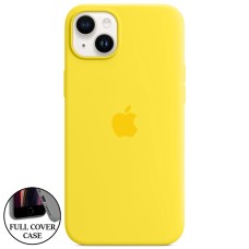 Силикон Original Round Case Apple iPhone 14 Plus (13) Yellow