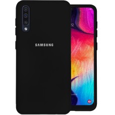 Силиконовый чехол Original Case Samsung Galaxy A30s / A50 / A50s (2019) (Чёрный)