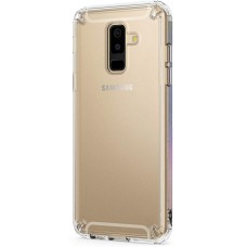 Силиконовый чехол 6D Samsung Galaxy A6 Plus (Прозрачный)