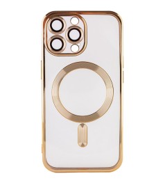 Чехол UMKU Shining with MagSafe Apple iPhone 15 (Gold)