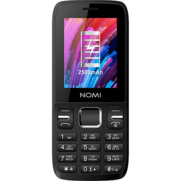 Мобильный телефон Nomi i2430 (Black)