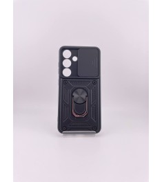 Бронь-чехол Ring Serge Armor ShutCam Case Samsung Galaxy S24 (Чёрный)