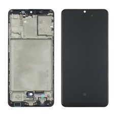 Дисплей для Samsung A315 Galaxy A31 (2020) с чёрным тачскрином и корпусной рамкой Original
