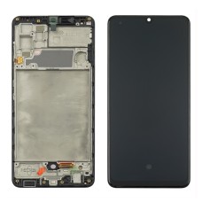 Дисплей для Samsung A325 Galaxy A32 (2020) с чёрным тачскрином и корпусной рамкой Original