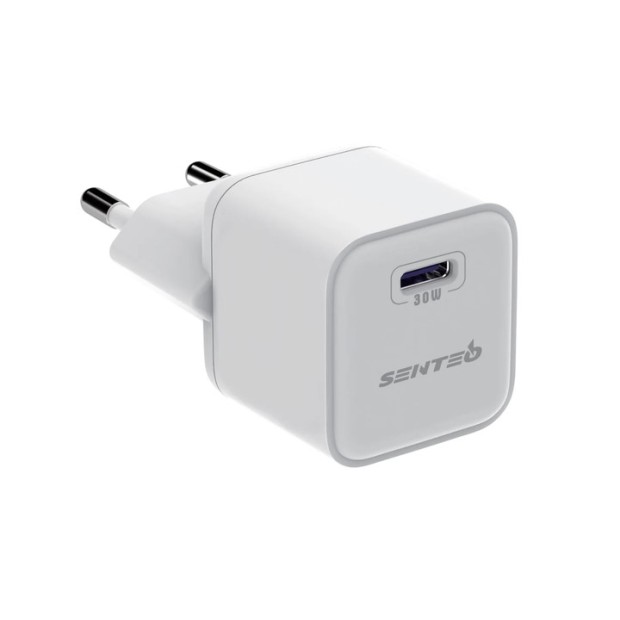 СЗУ-адаптер USB Senteo Z-09 PD 30W (1Type-C) (Белый)