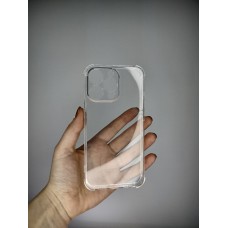 Силикон 6D ShutCam Apple iPhone 13 Pro (Прозрачный)