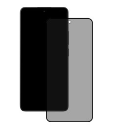 Защитное стекло антишпион для Xiaomi Redmi Note 13 Black