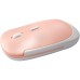 Мышь беспроводная Wireless Mouse JM3500 (Розово-белый)