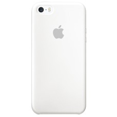 Силиконовый чехол Original Case Apple iPhone 5 / 5S / SE (06) White