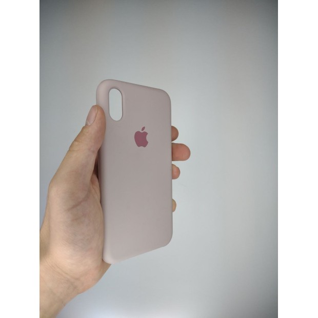 Силиконовый чехол Original Case Apple iPhone X / XS (35) Lavender