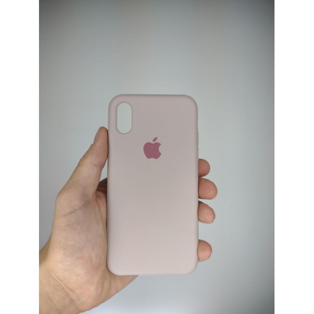Силиконовый чехол Original Case Apple iPhone X / XS (35) Lavender