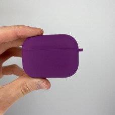 Чехол для наушников Full Silicone Case with Microfiber Apple AirPods Pro (Ultraviolet)