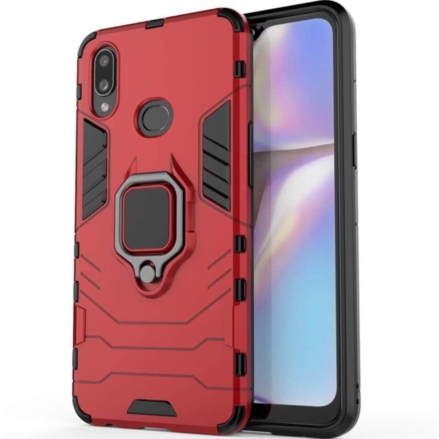 Бронь-чехол Ring Armor Case Samsung Galaxy A10s (2019) (Красный)