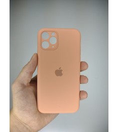 Силикон Original RoundCam Case Apple iPhone 11 Pro (25) Flamingo