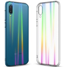 Силикон 3D Gradient Case Samsung Galaxy A02 (2021) (Прозрачный)