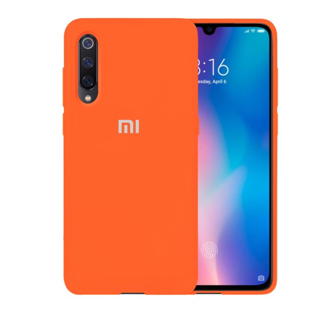 Силикон Original Case Xiaomi Mi9 (Оранжевый)