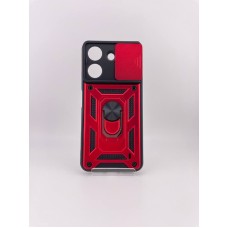 Бронь-чехол Ring Serge Armor ShutCam Case Xiaomi Redmi 13C / Poco C65 (Красный)