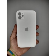 Силикон Original Square RoundCam Case Apple iPhone 11 (06) White