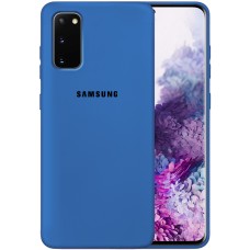 Силикон Original Case Samsung Galaxy S20 (Кобальт)