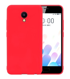 Силиконовый чехол iNavi Color Meizu M5C (Красный)