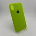 Силикон Original RoundCam Case Apple iPhone X / XS (27) Grass Green