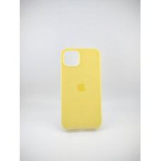 Чехол Silicone Case with MagSafe Apple iPhone 13 (Lemon Zest)