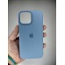 Силикон Original Round Case Apple iPhone 13 Pro Max (37) Azure