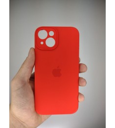 Силикон Original RoundCam Case Apple iPhone 14 (05) Product RED