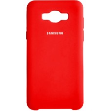Силиконовый чехол Original Case Samsung Galaxy J5 (2016) J510 (Красный)
