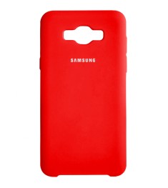 Силиконовый чехол Original Case Samsung Galaxy J5 (2016) J510 (Красный)