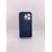 Силикон Original RoundCam Case Apple iPhone 15 Pro (09) Midnight Blue