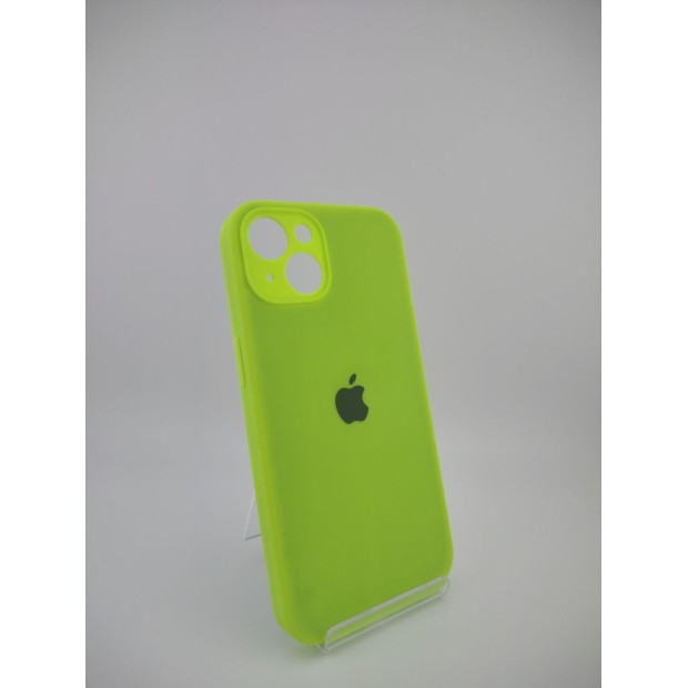 Силикон Original RoundCam Case Apple iPhone 13 (27) Grass Green