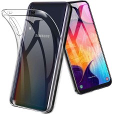 Силиконовый чехол Slim Case Samsung Galaxy A30s / A50 / A50s (2019) (Прозрачный)