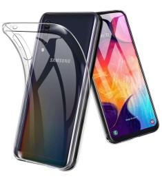 Силикон Slim Case Samsung Galaxy A30s / A50 / A50s (2019) (Прозрачный)