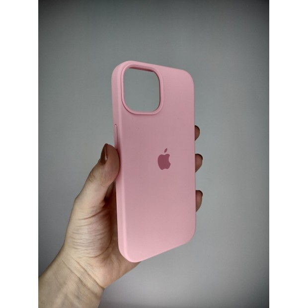 Силикон Original Round Case Apple iPhone 14 (36) Candy Pink