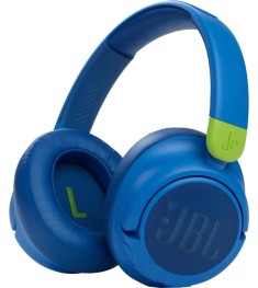 Беспроводные накладные наушники-гарнитура JBL JR 460 NC (Синий)