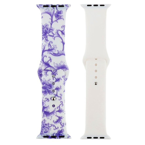 Ремешок Print Apple Watch 42 / 44mm (Flowers 7)